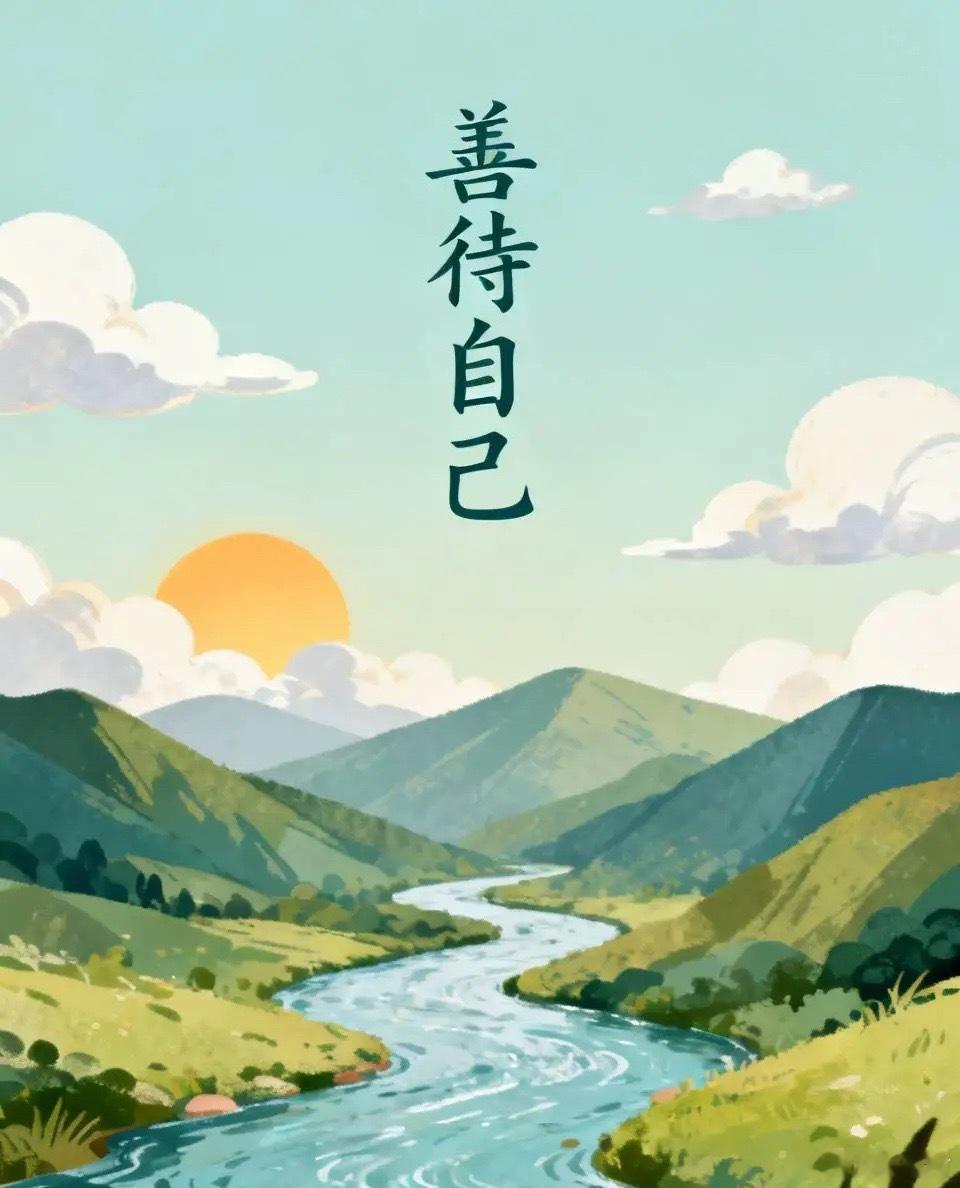 善 待 自己人静时，躺下来仔细想想，人活着真不容易，明知以后会死，还要努力的活着