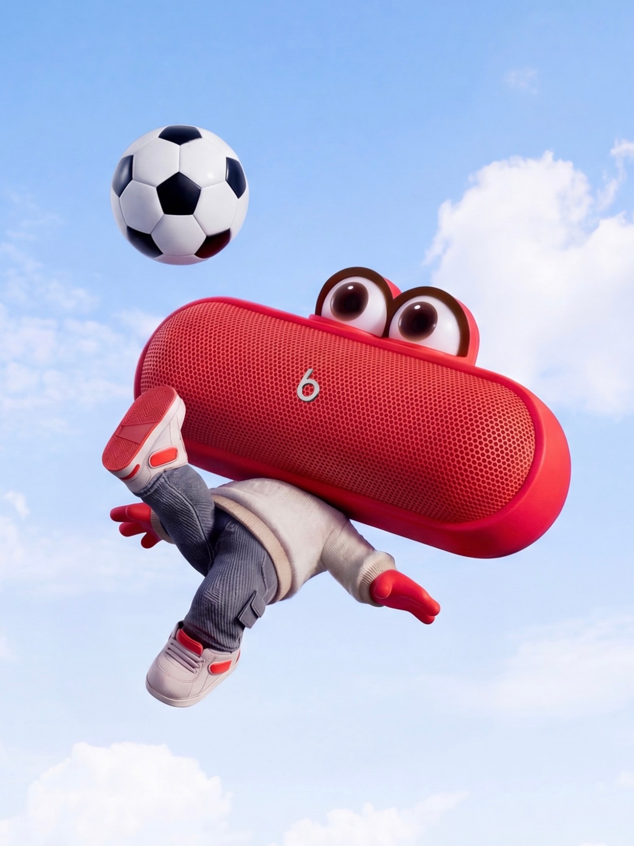 beats世界杯广告：beats pill足球小将⚽️🎵广告创意不错就是官方啥