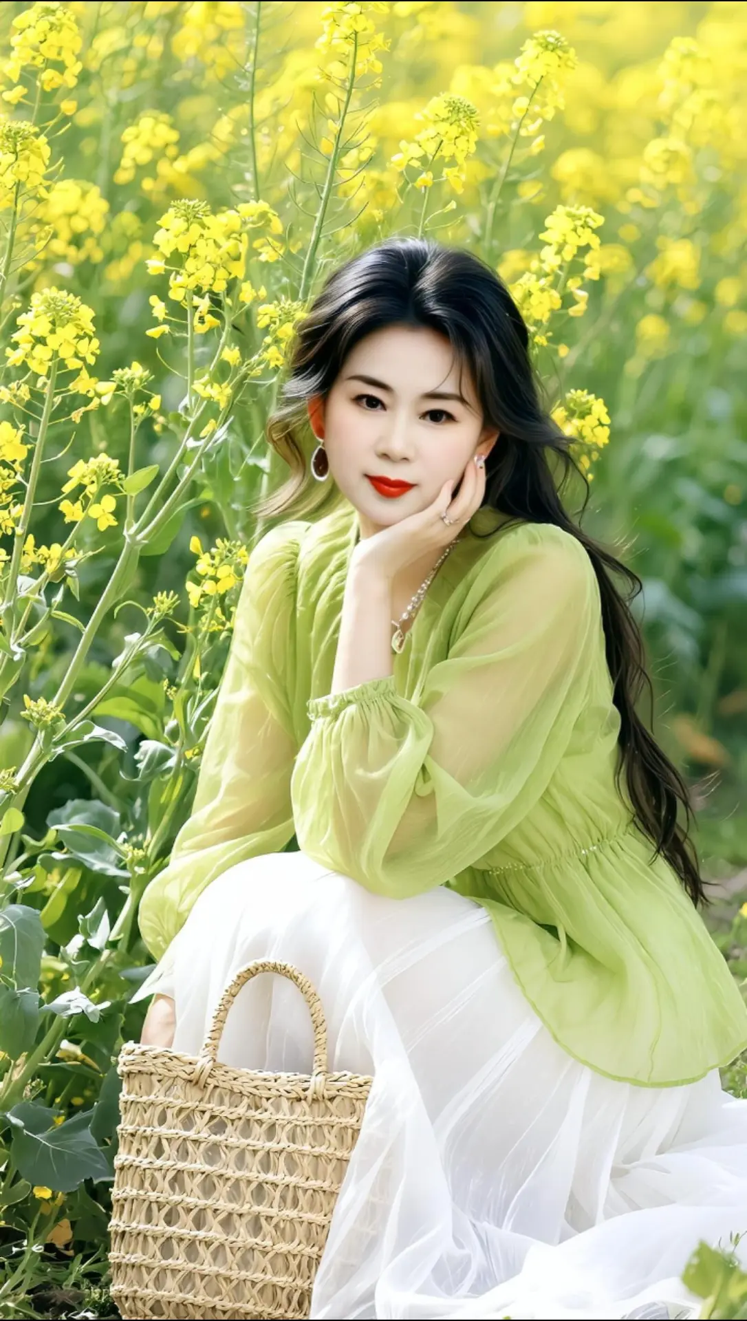 AI春日清新写真 随变ai随便玩