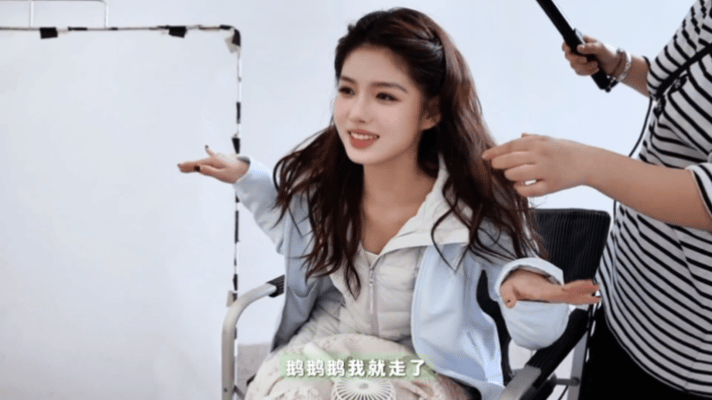 艾米一直这么抽象吗成片有多唯美，花絮就有多放飞！艾米在VLOG里追大鹅、学鹅叫，