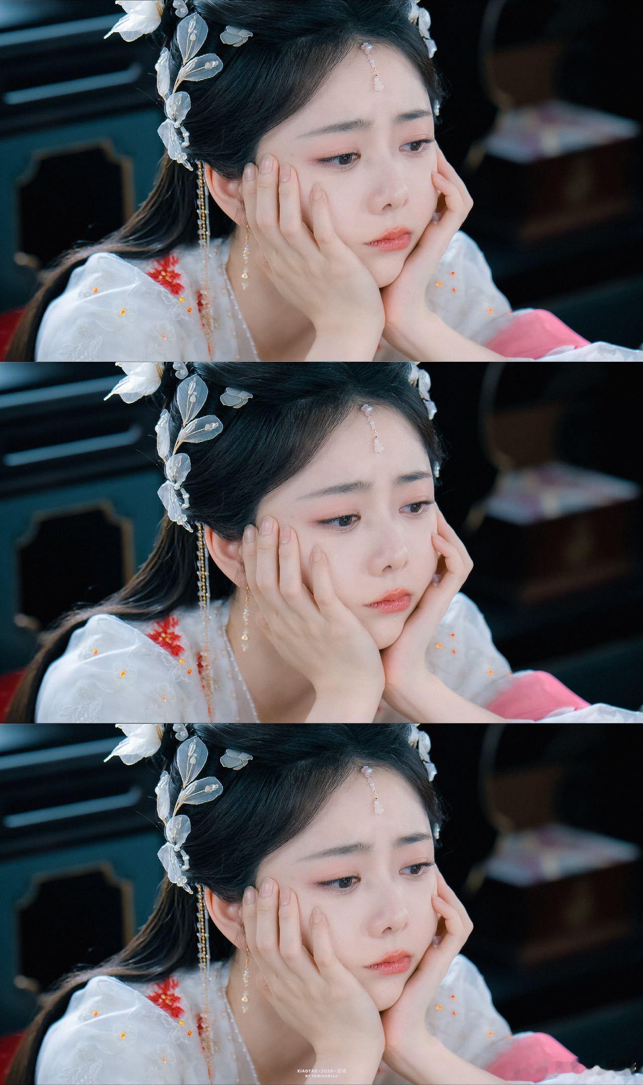 谭松韵 演技实力 谁看《逍遥》没被谭松韵戳中！不管是闯祸后委屈巴巴的小模样，还是