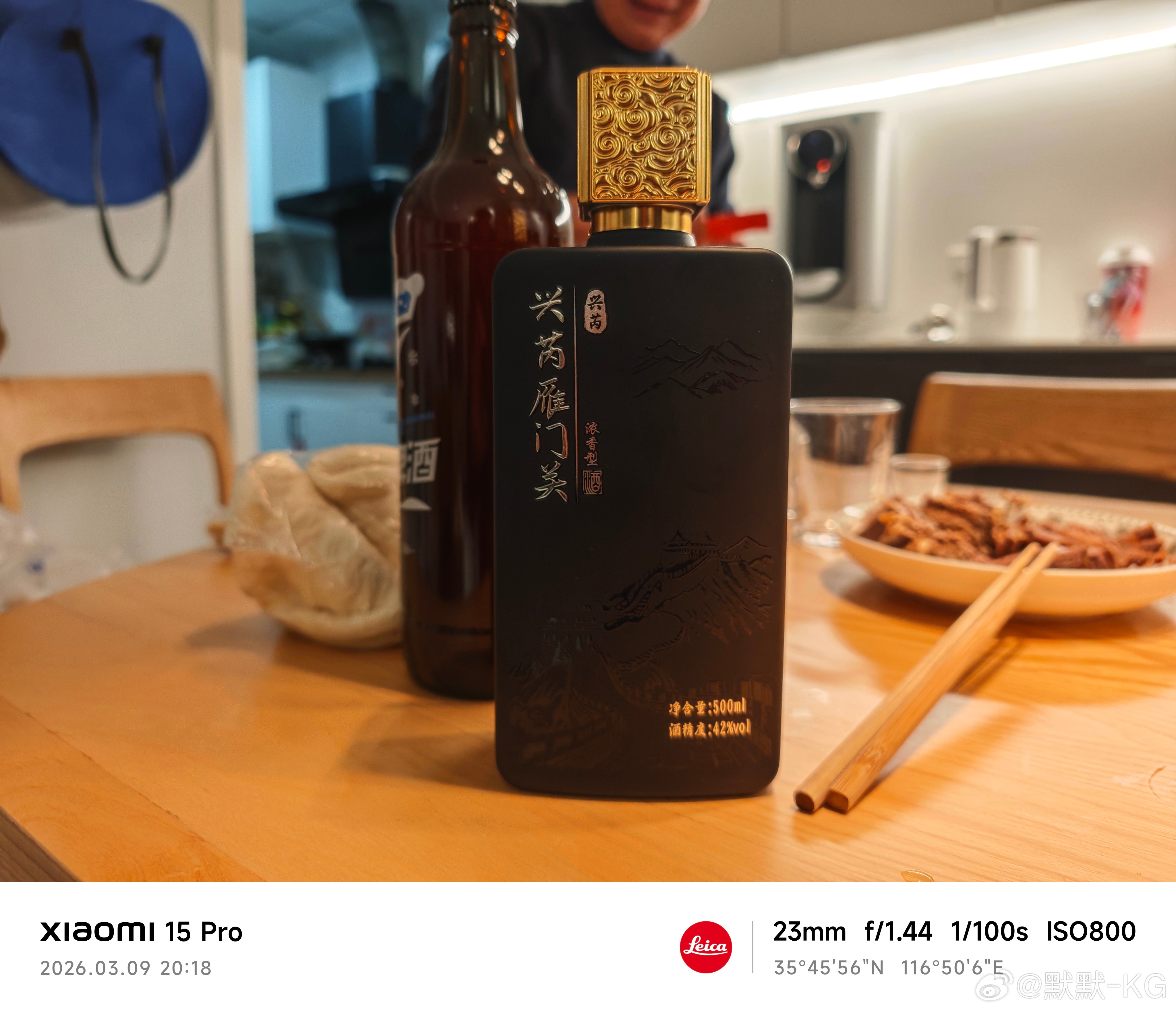 喝喝长城的酒。长城