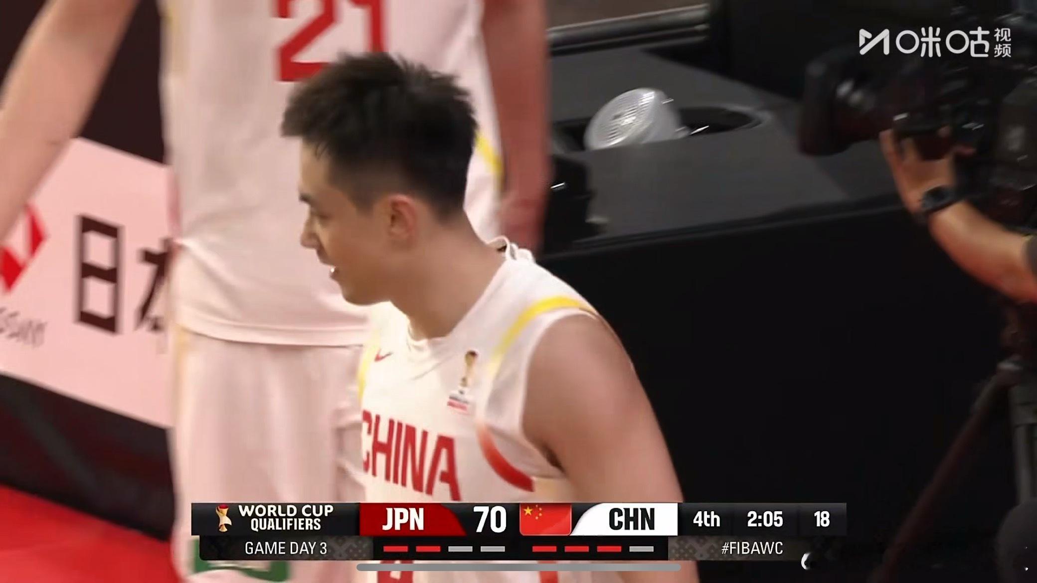 赵继伟！牛逼 中国男篮vs日本男篮