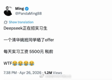 未来都需要股民来买单啊  DeepSeek工资待遇太恐怖了
