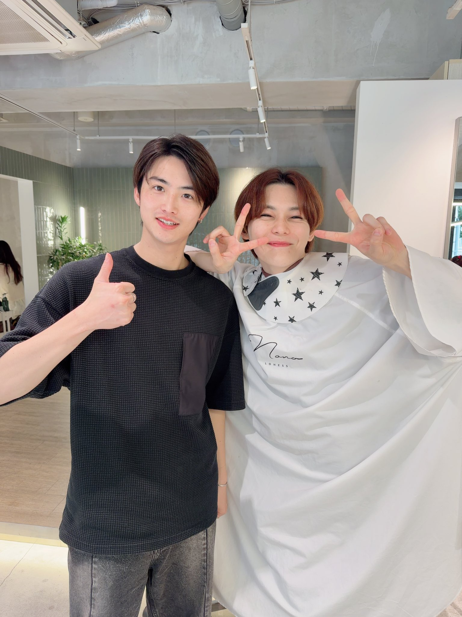 岸洋佑（ということで美容室で偶然会えたのはうちの愛しのレッドくんでした✊よっしゃ