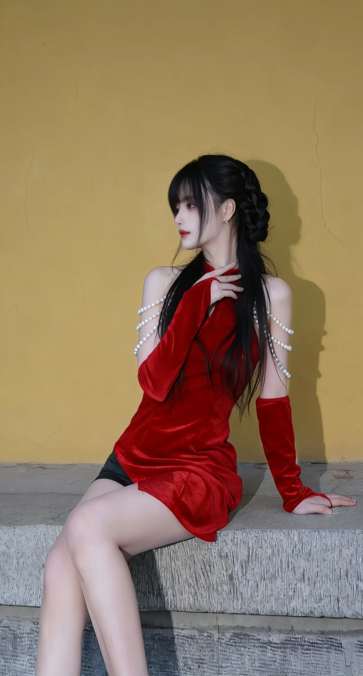 旗袍 氛围感 旗袍美人 氛围感 写真