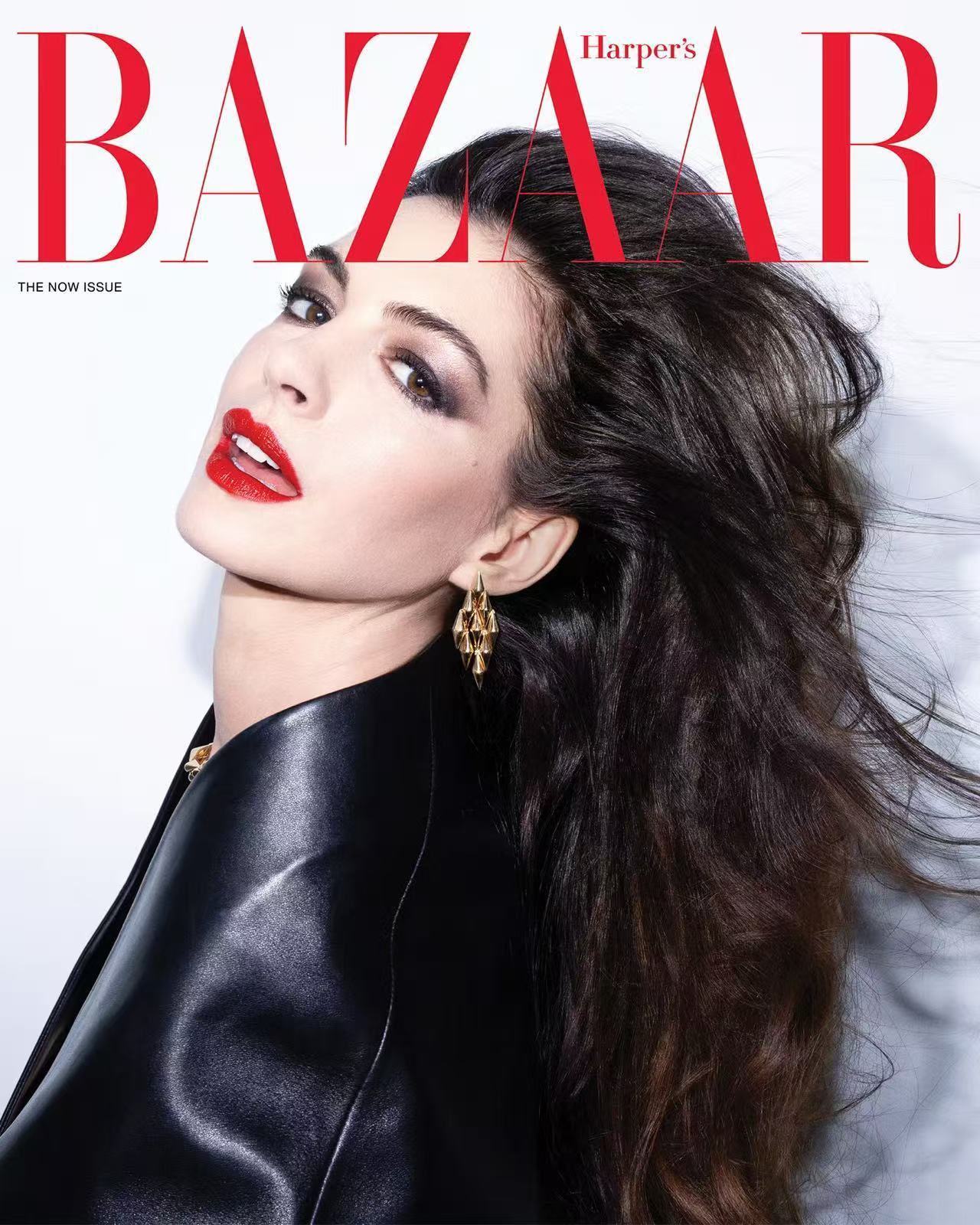 Anne Hathaway x Harper‘s Bazaar US April