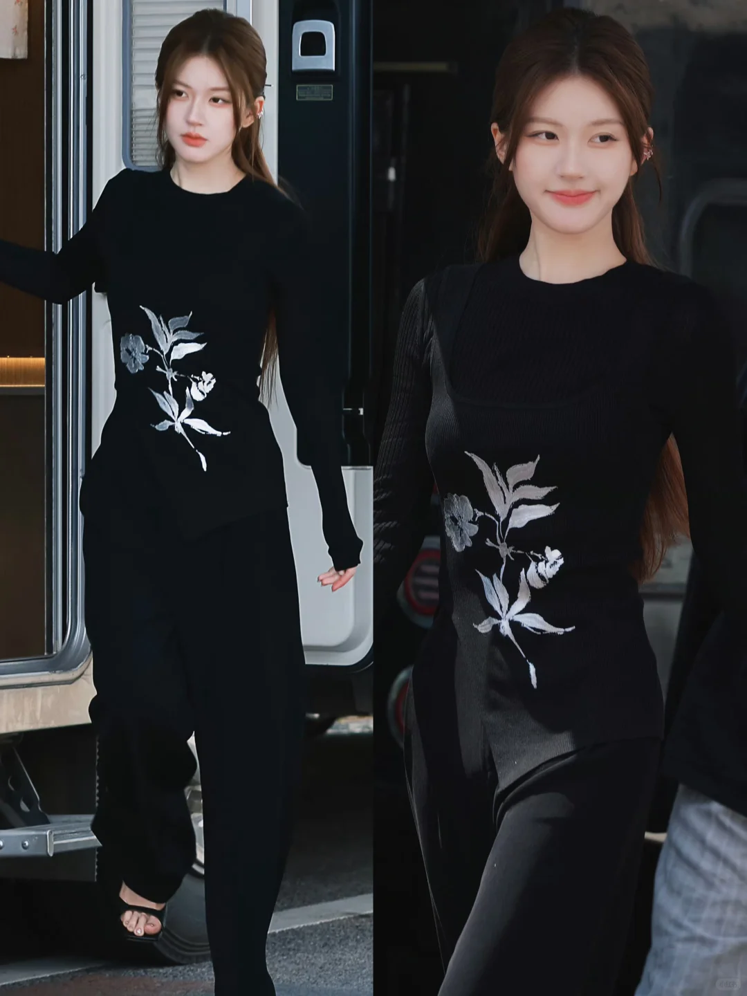 赵露思今日造型 清冷感十足的新中式