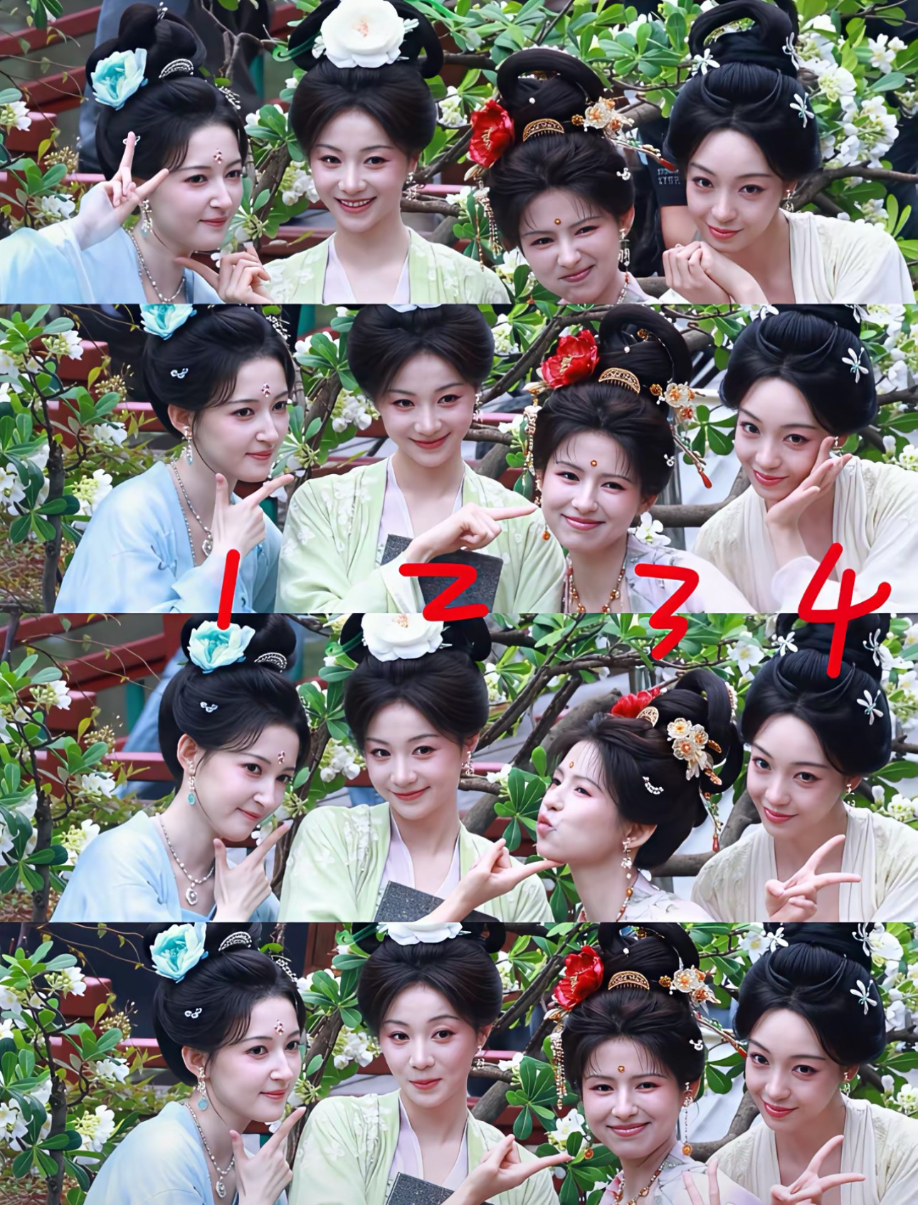 第一眼谁是女主脸 