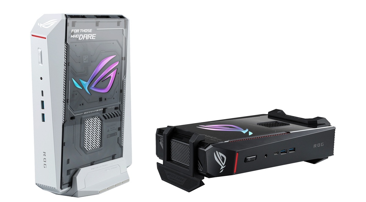 ROG NUC 2026迷你游戏PC开售新支架与散热设计，添吹雪白版，29999