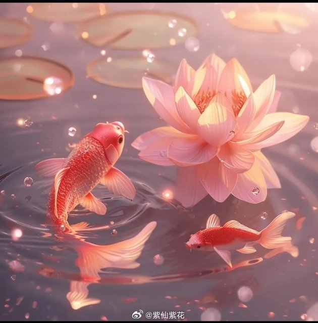 首页看到鲤鱼莲花🪷都来接给吱吱公主接好运🍀🍀🍀好运来今晚定可以拿下白玉兰