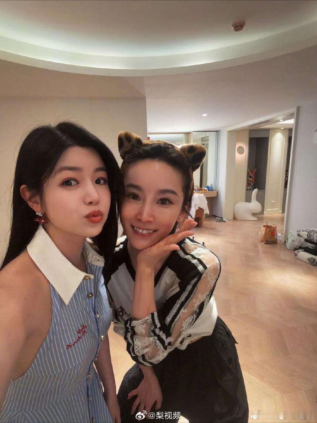 陈妍希开放自家给谢楠当舞蹈室陈妍希好好啊 