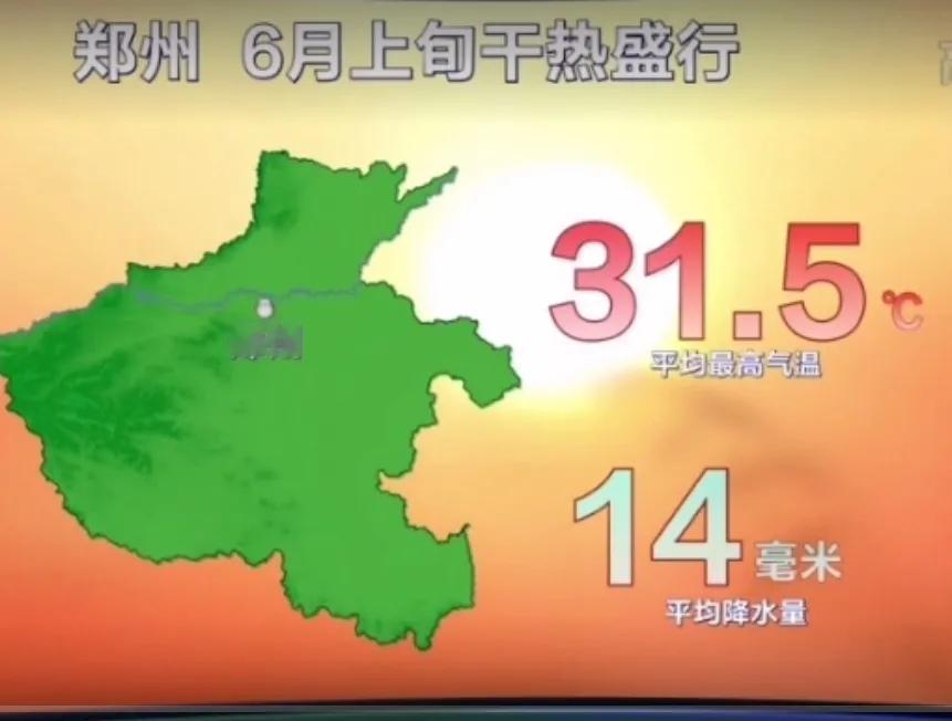 5月31号最新天气预报，未来几天，全国多地将出现高温天气，郑州更是开启高温模式，