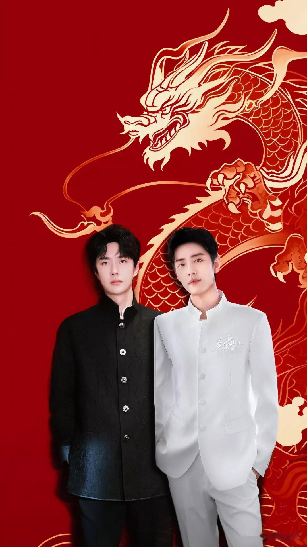 四五年过去了——还是有粉丝放不下，强行将他们捆绑在一起！#他是肖战啦# #不磕c
