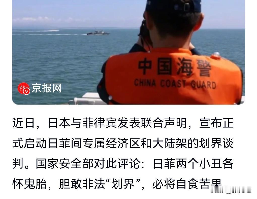 真是好大的胆子啊，日本和菲律宾竟然狼狈为奸，想在中国的海域里搞利益。

6月25