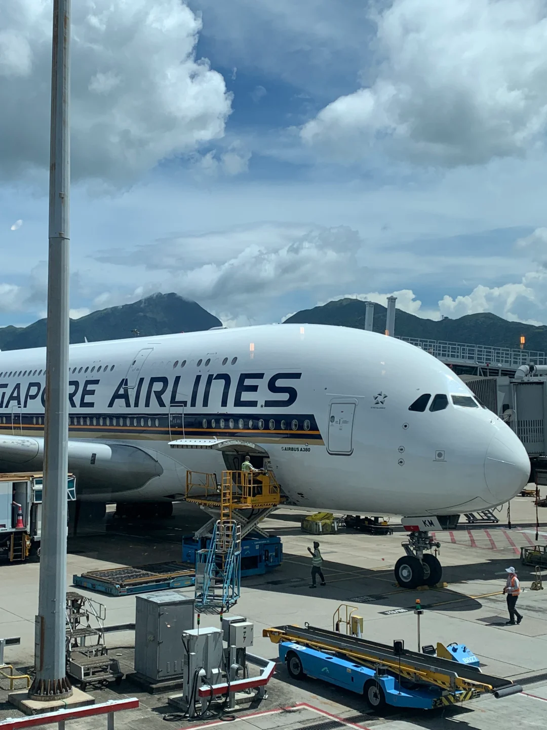 🇭🇰香港机场真是大飞机天堂
