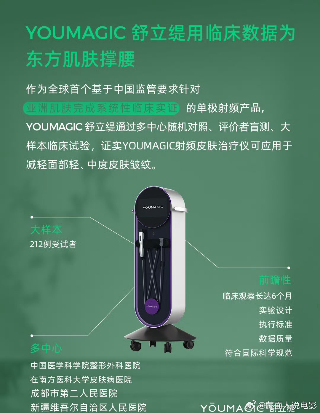 当代垮脸自救指南个性化舒适抗衰   YOUMAGIC舒立缇全新一代射频抗衰科技【