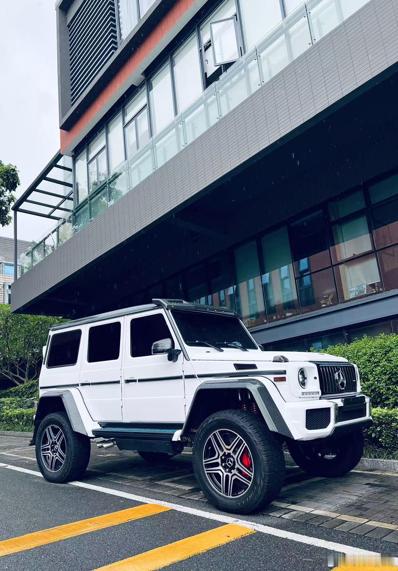 这辆奔驰大G真心是可以把性能和品味同时拉满的方案太赞太赞大v聊车奔驰大G ​​​