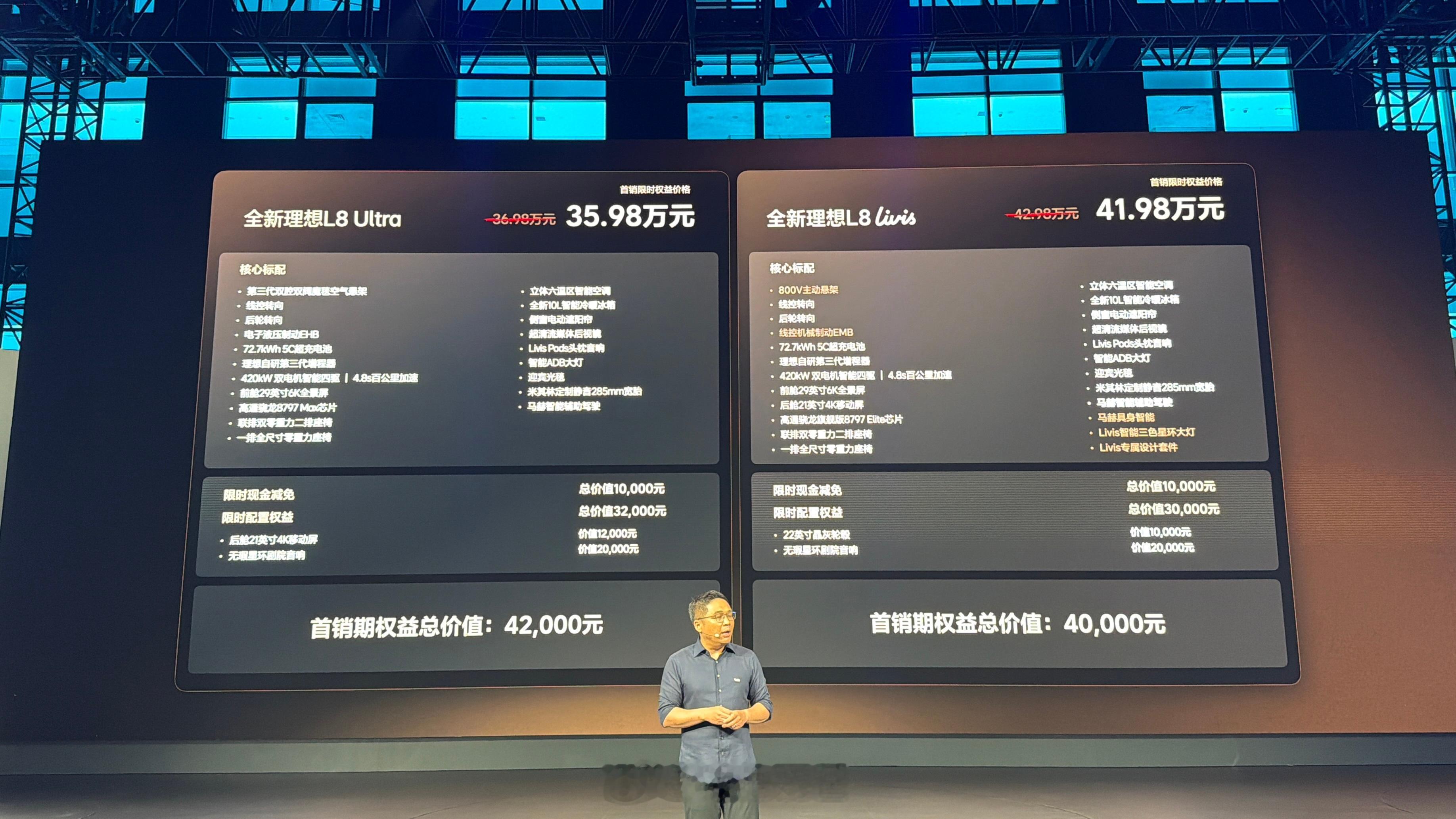 理想L8 ultra 35.98理想L9Livis 41.98激光雷达和马赫芯片