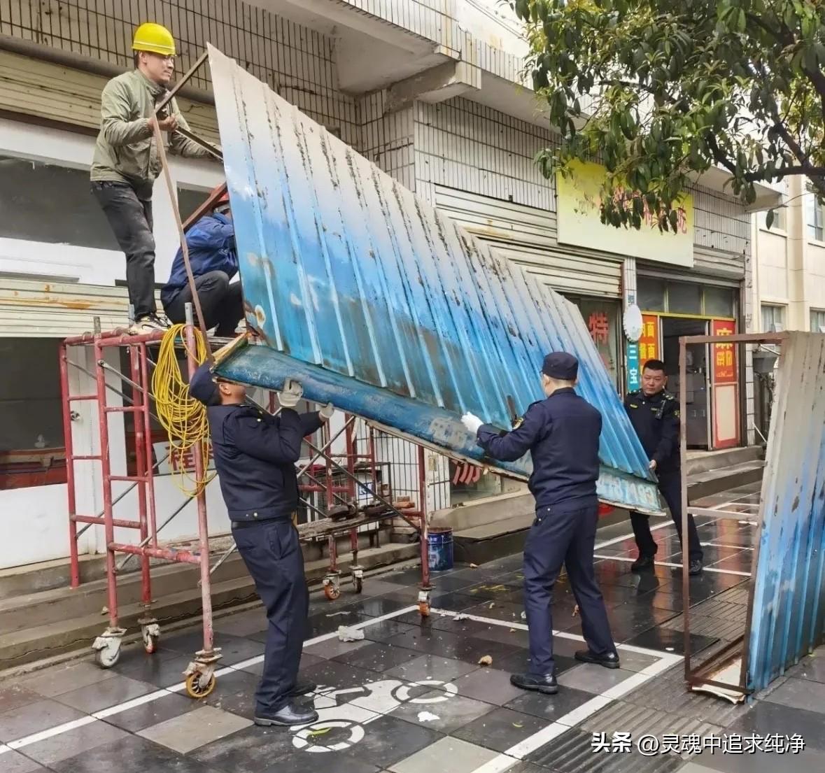自作自受！邻居举报我家雨棚违建，城管找上门时，我当场同意拆除，第二天下雨后，雨水