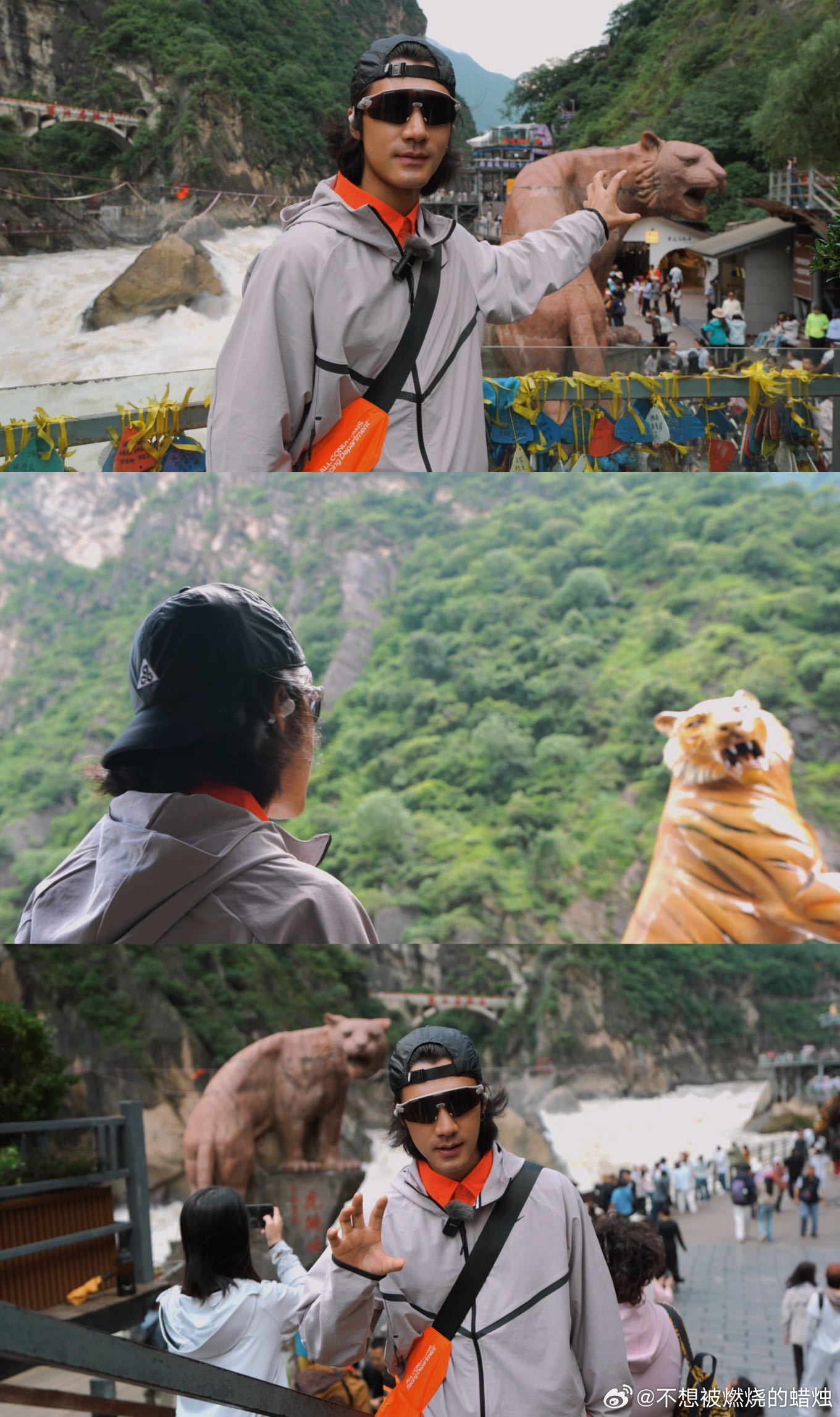 此沙云南旅行充电中此沙自己都说是在充电中了，这一趟旅行得多放松呀[哈哈] ​​​