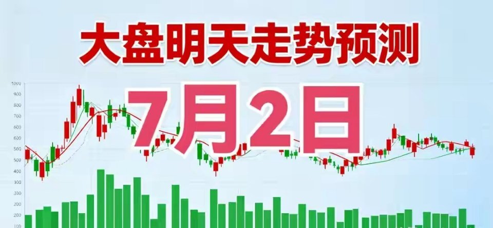 7.1收盘｜4112点定调！明日周四大盘走势提前预判今日大A收官4112.45点