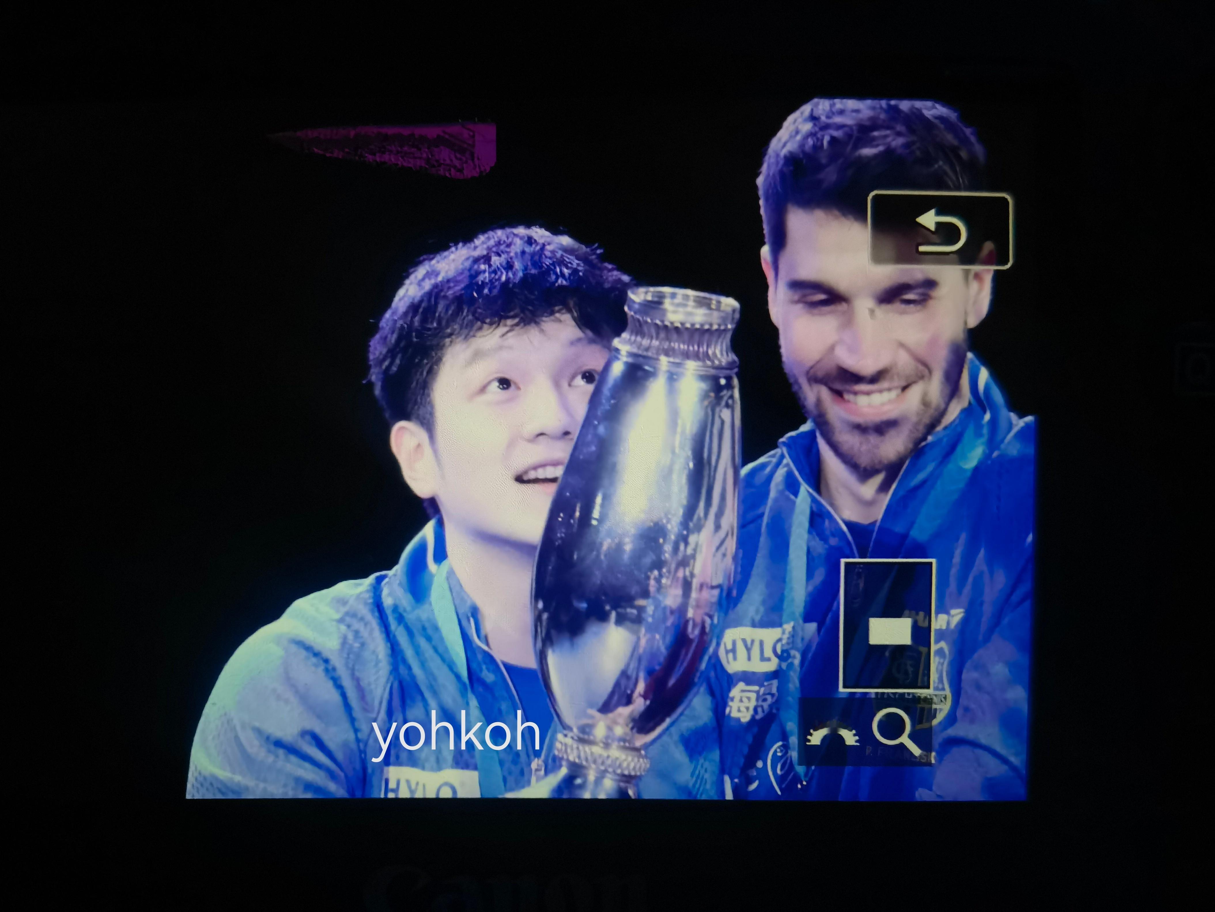 樊振东樊振东德国杯 enjoy the moment