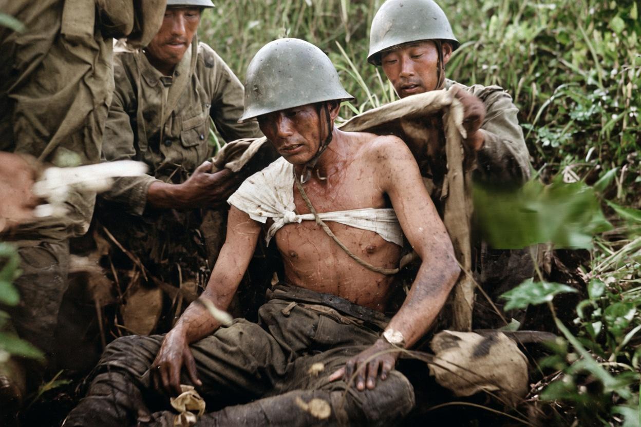 1938年9月，中国军队在富金山战役中给予侵略者的沉重打击，照片是侵华日军在富金