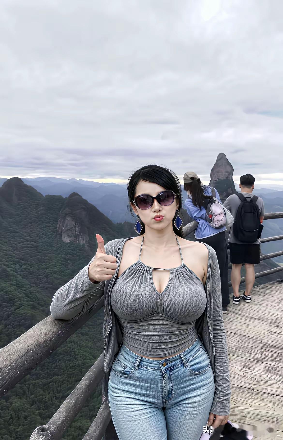 无限风光在险峰，旅游拍照好心情！ ​​​