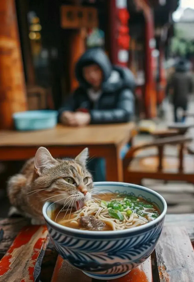 小猫偷吃！ ​​​