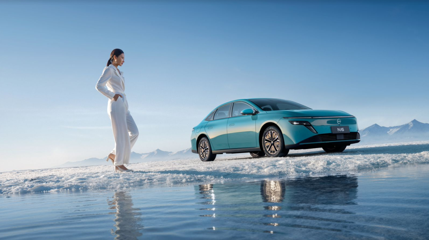 综合一公里用车成本0.13元，东风日产N6插混轿车挑战成功！近期媒体驾驶N6从平