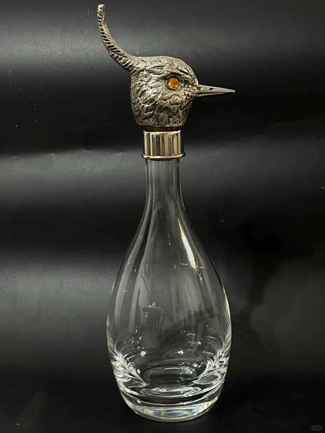 欧洲古董镀银醒酒器