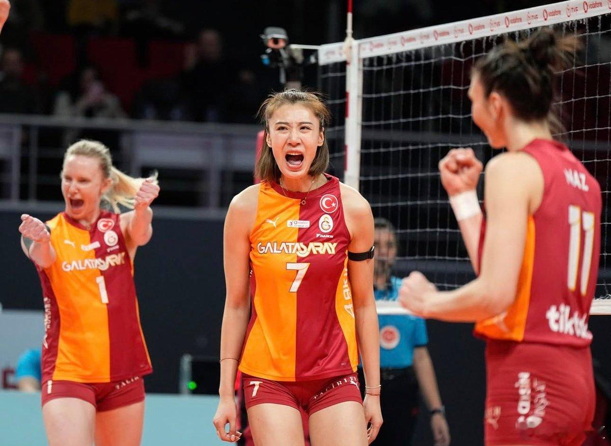 国际排坛动态王媛媛打出自信来了！ 王媛媛依然表现不俗，全场贡献17分16扣11中