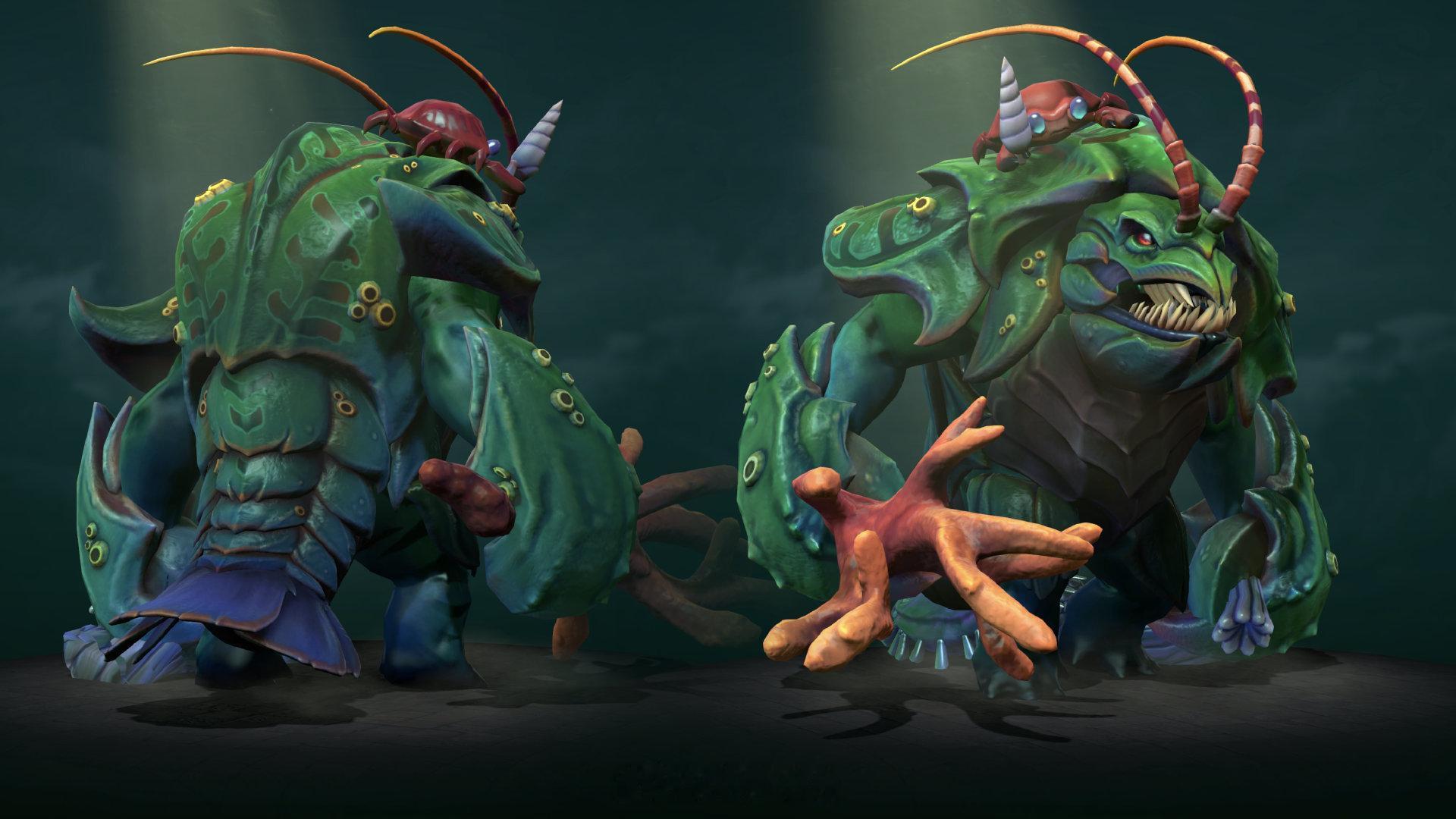 小蟹和龙虾（潮汐版）就是这个须须。。。dota2饰品 dota2by RoboC