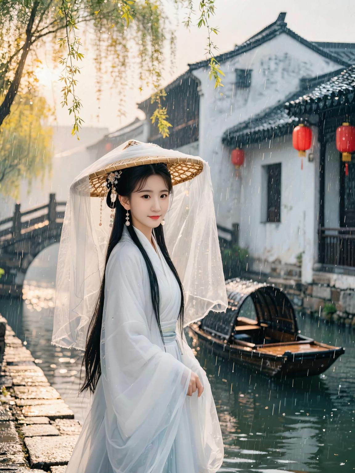 AI江南清冷写真