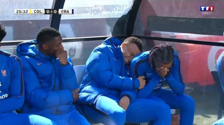 #法国队超豪华阵容#足球友谊赛，法国3-1击败哥伦比亚。本场比赛法国队再次展现了