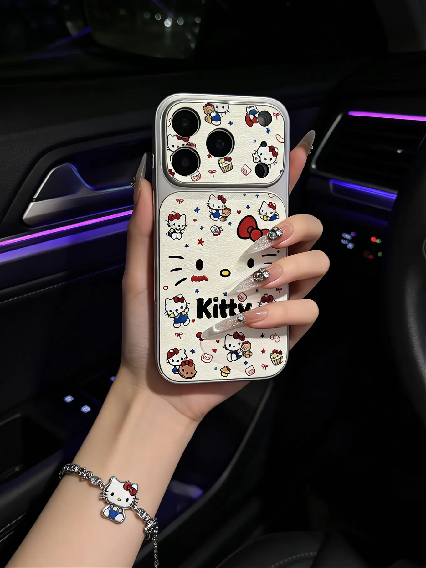 这个手机壳真的长在我心巴上了 kitty手机壳 这手机壳长在了我的心尖...