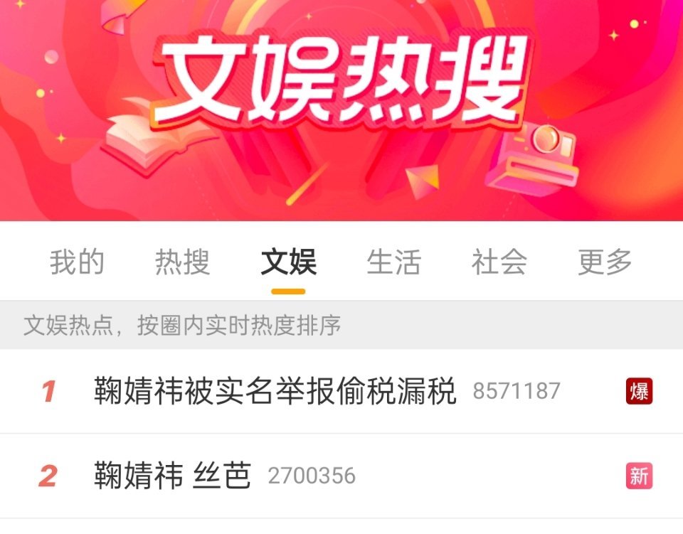 鞠婧祎被实名举报偷税漏税 rs都爆了，月鳞绮纪官博强势官宣定档了，哇哦，这可热闹