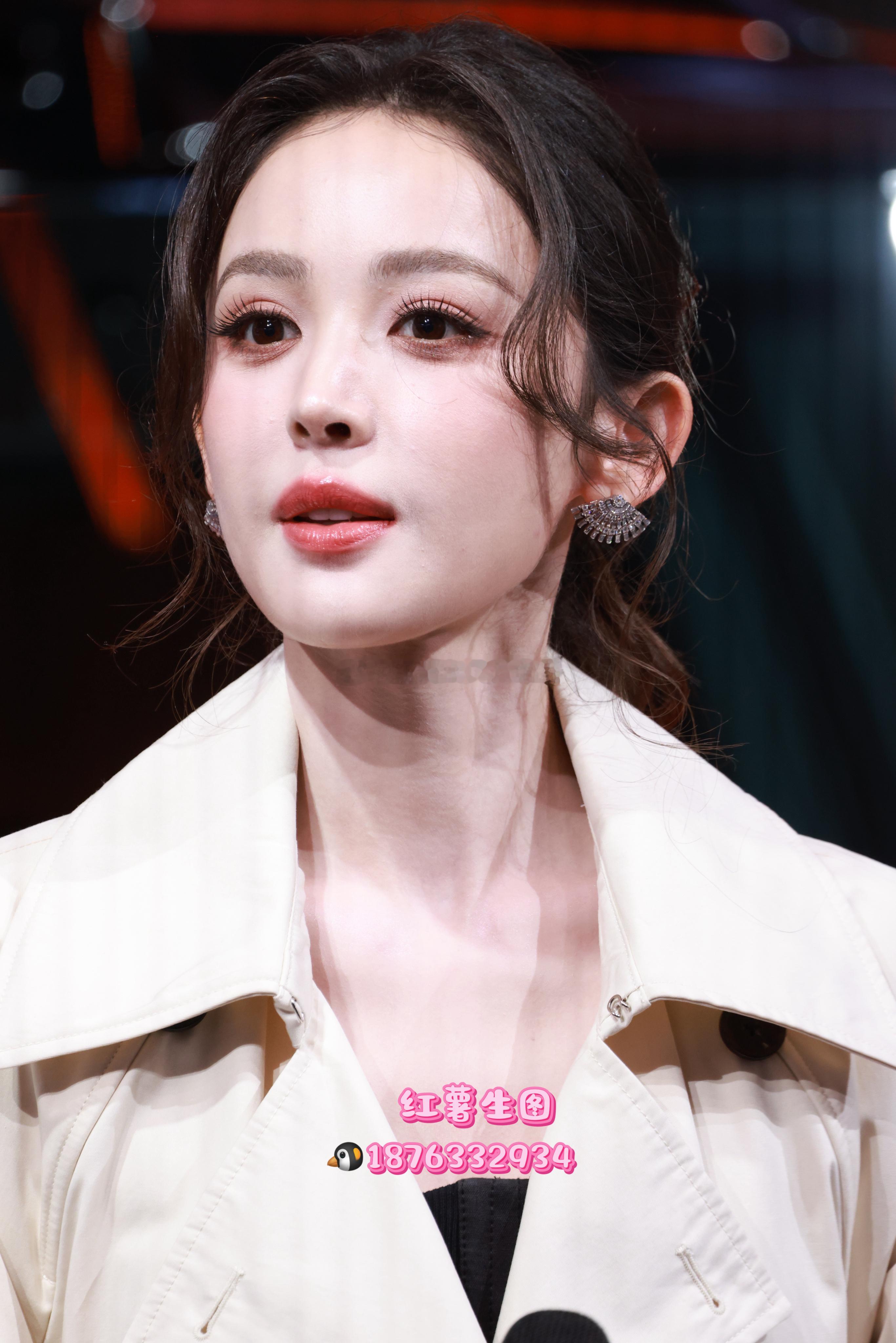 出古力娜扎车展活动 