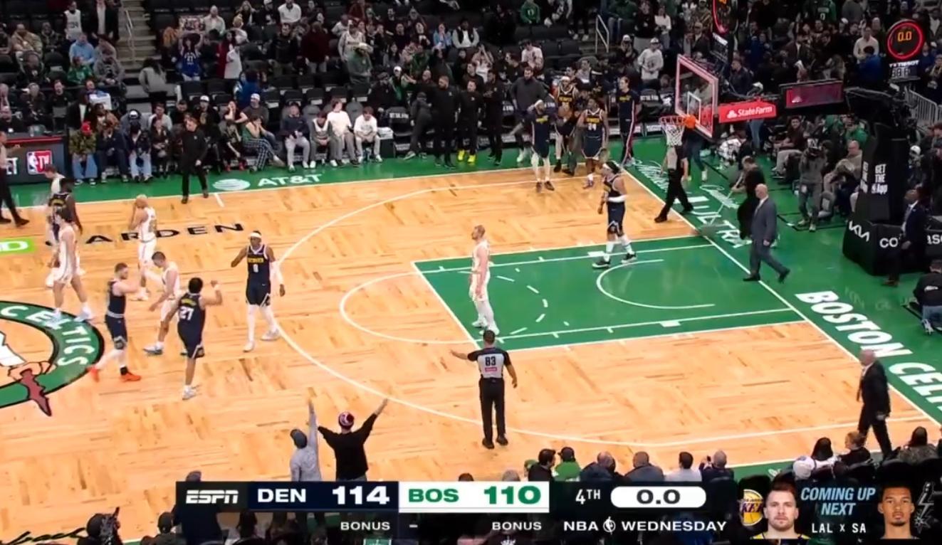 贾马尔穆雷22分17助攻，戈登替补贡献12分6篮板，掘金114-110战胜东部第