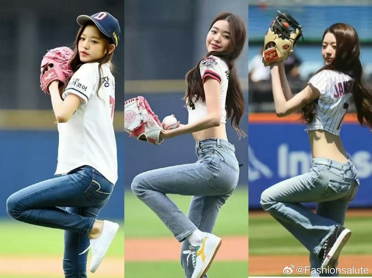 张元英开球登顶美趋第一张元英开球霸榜美趋第一第二 四年前在首尔蚕室球场开球时还是