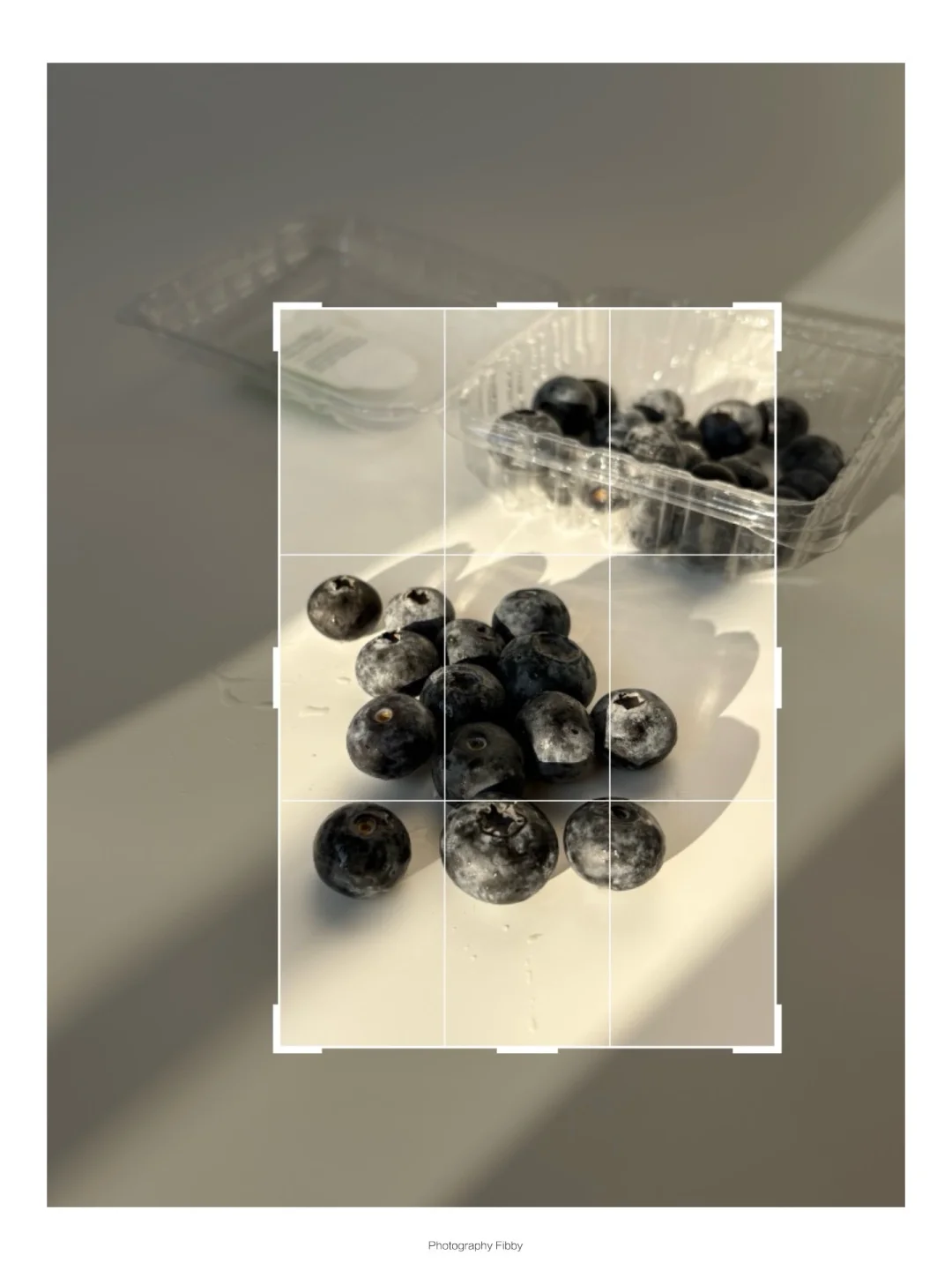 蓝莓这样构图➕发光滤镜真的秒变高级氛围感