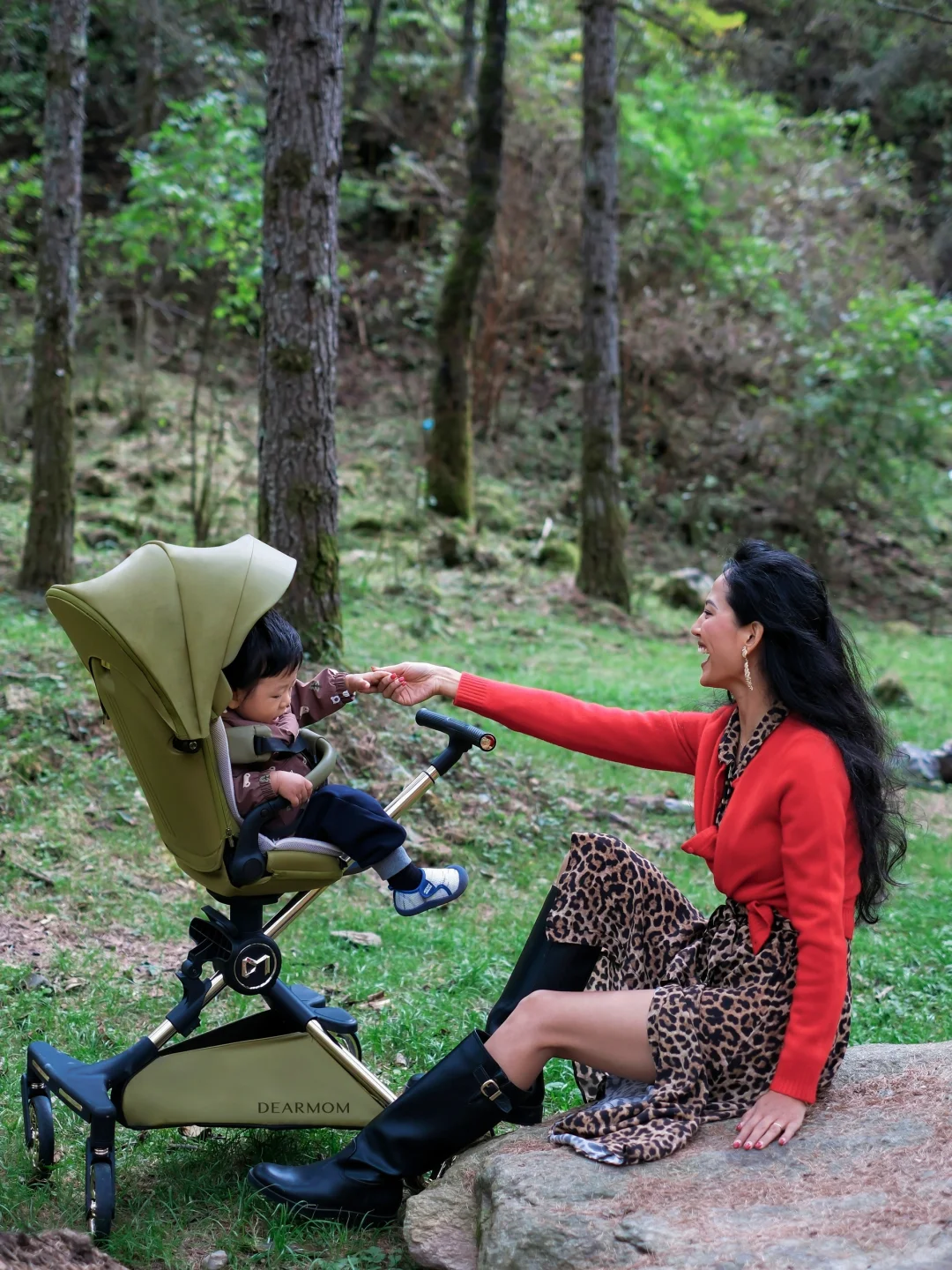 带娃到原始森林，来一场说走就走的冒险🐿️