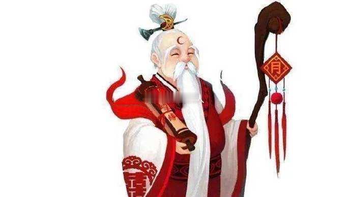 转赞婚姻的红喜神月老，将指引善男信女觅得良缘。 