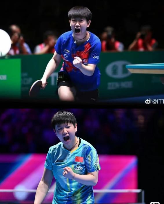 孙颖莎 4-2 逆转蒯曼，晋级澳门世界杯女单八强！莎莎再一次向大家展示了她惊人的