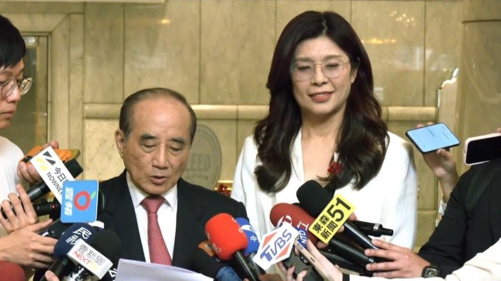 郑丽文访陆，王金平发重磅声明：金平支持你，带着广大民意的底气，让全世界看到台湾有