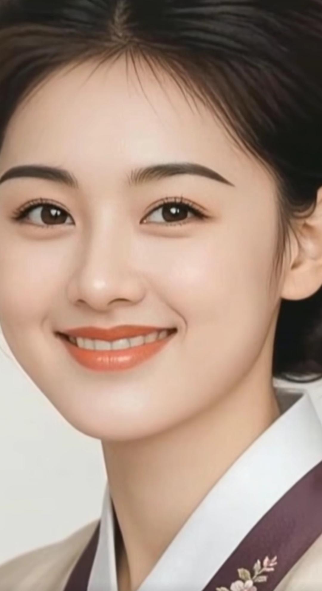 温柔微笑，古典优雅，岁月静好。高雅气质美女 美女人像群