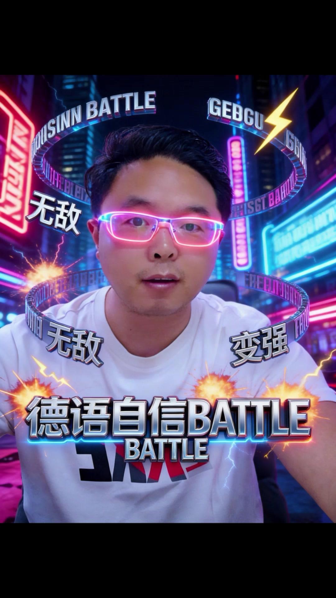人一定要经常夸自己，才能越来越有自信。今天德语版夸夸语录它来喽！
1️⃣我很强：