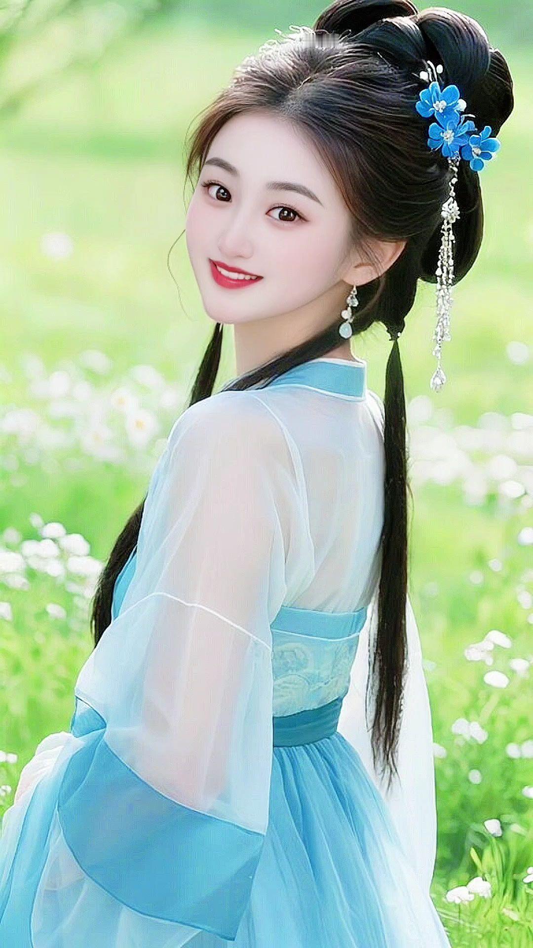 春天与汉服有多适配 穿汉服这么拍仙气十足 新国风少女 清纯甜美 国风古韵