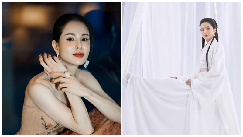 现年58岁、有“最美小龙女”之称的李若彤，1998年开始与比她大10岁的商人郭应